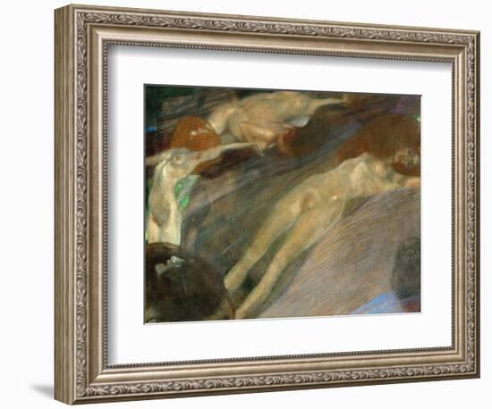 Moving Water, 1898-Gustav Klimt-Framed Giclee Print