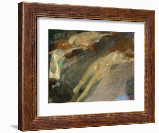 Moving Water, 1898-Gustav Klimt-Framed Giclee Print