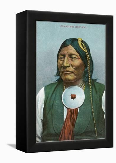 Mow-Way, Comanche Indian-null-Framed Stretched Canvas