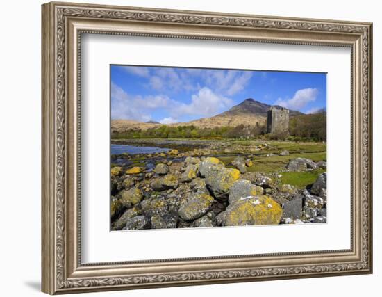 Moy Castle, Lochbuie, Isle of Mull, Inner Hebrides, Argyll and Bute, Scotland, United Kingdom-Gary Cook-Framed Photographic Print