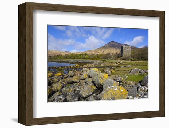 Moy Castle, Lochbuie, Isle of Mull, Inner Hebrides, Argyll and Bute, Scotland, United Kingdom-Gary Cook-Framed Photographic Print