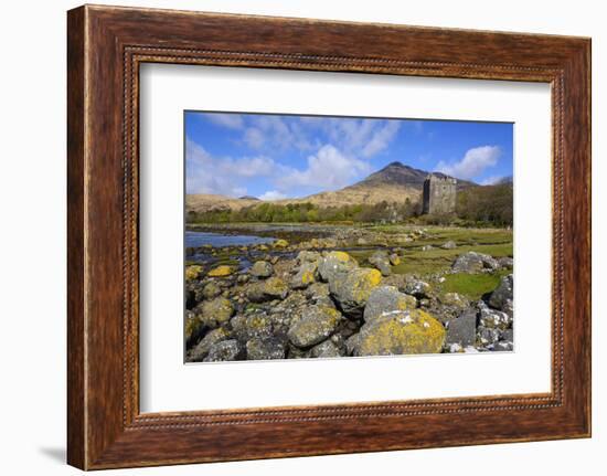 Moy Castle, Lochbuie, Isle of Mull, Inner Hebrides, Argyll and Bute, Scotland, United Kingdom-Gary Cook-Framed Photographic Print