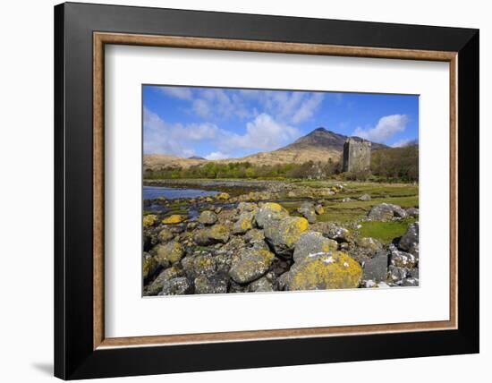 Moy Castle, Lochbuie, Isle of Mull, Inner Hebrides, Argyll and Bute, Scotland, United Kingdom-Gary Cook-Framed Photographic Print