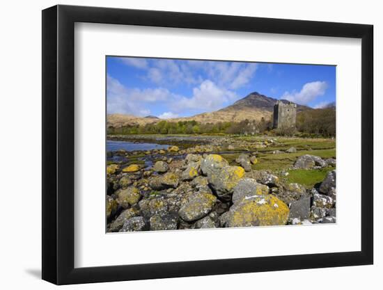 Moy Castle, Lochbuie, Isle of Mull, Inner Hebrides, Argyll and Bute, Scotland, United Kingdom-Gary Cook-Framed Photographic Print