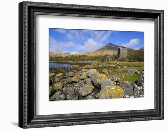 Moy Castle, Lochbuie, Isle of Mull, Inner Hebrides, Argyll and Bute, Scotland, United Kingdom-Gary Cook-Framed Photographic Print