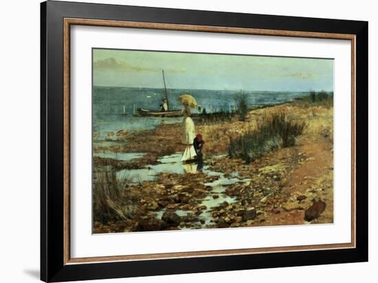 Moyes Bay, Beaumaris, Victoria-Frederick McCubbin-Framed Giclee Print