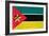 Mozambique Flag Design with Wood Patterning - Flags of the World Series-Philippe Hugonnard-Framed Premium Giclee Print