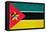 Mozambique Flag Design with Wood Patterning - Flags of the World Series-Philippe Hugonnard-Framed Stretched Canvas