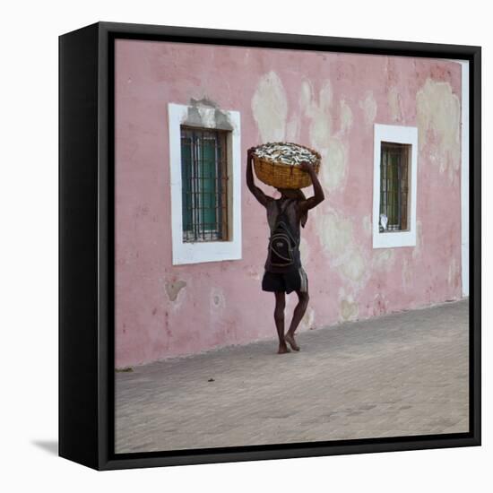 Mozambique, Ihla De Moçambique, Stone Town-Niels Van Gijn-Framed Premier Image Canvas