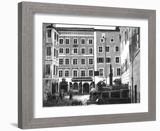 Mozart Birthplace-null-Framed Art Print