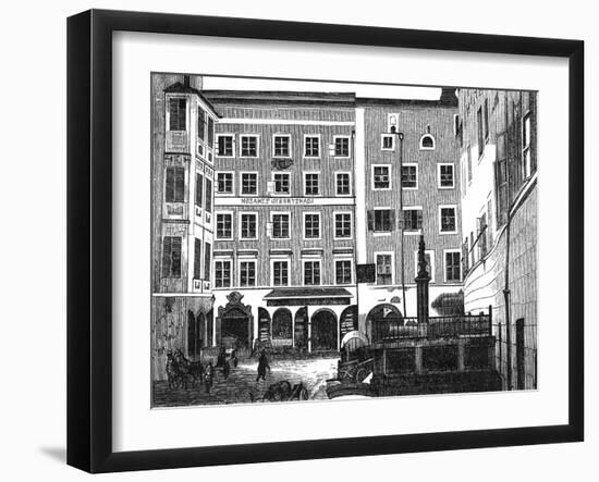 Mozart Birthplace-null-Framed Art Print