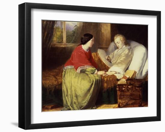 Mozart Composes His Requiem, C19th-William James Grant-Framed Giclee Print