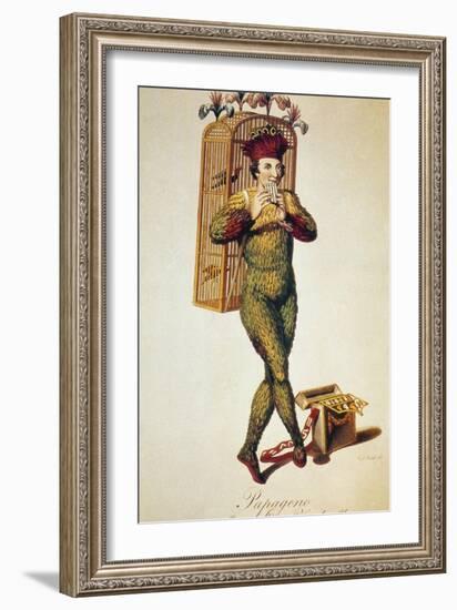 Mozart: Magic Flute, 1791-null-Framed Giclee Print