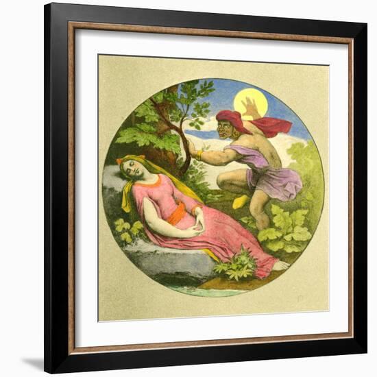 MOZART - MAGIC FLUTE-Moritz Ludwig von Schwind-Framed Giclee Print