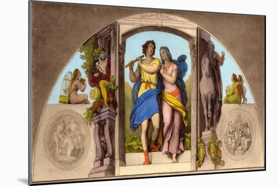 MOZART - MAGIC FLUTE-Moritz Ludwig von Schwind-Mounted Giclee Print