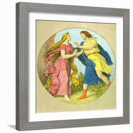 MOZART - MAGIC FLUTE-Moritz Ludwig von Schwind-Framed Giclee Print