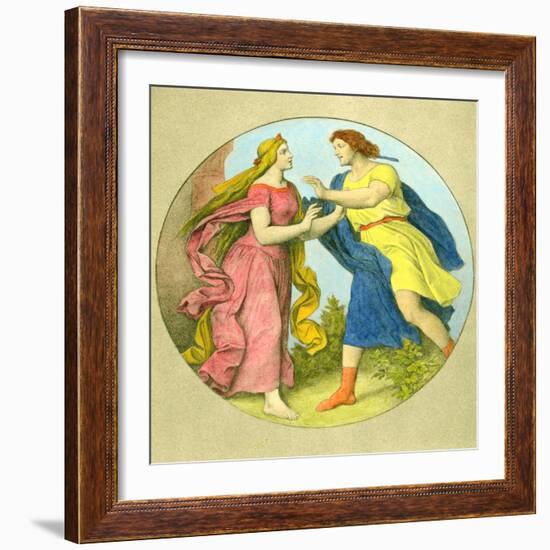 MOZART - MAGIC FLUTE-Moritz Ludwig von Schwind-Framed Giclee Print