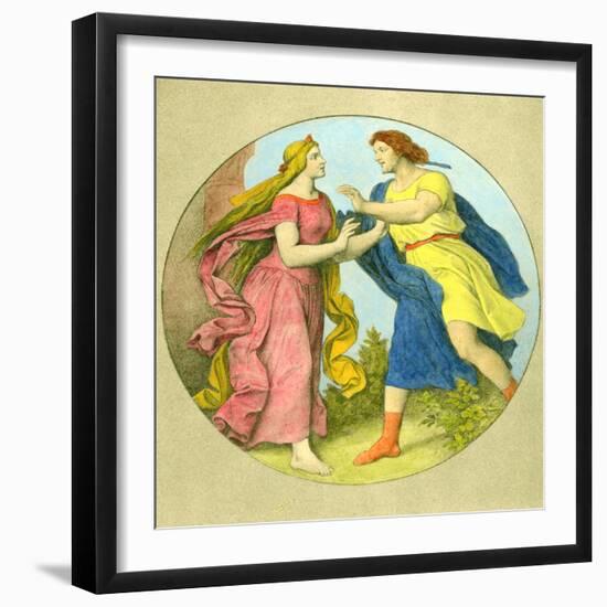 MOZART - MAGIC FLUTE-Moritz Ludwig von Schwind-Framed Giclee Print