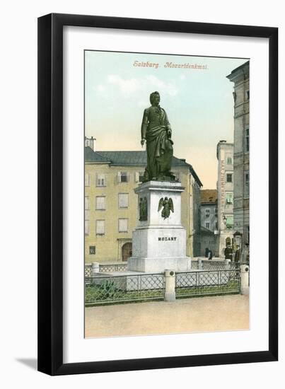 Mozart Memorial, Salzburg, Austria-null-Framed Art Print