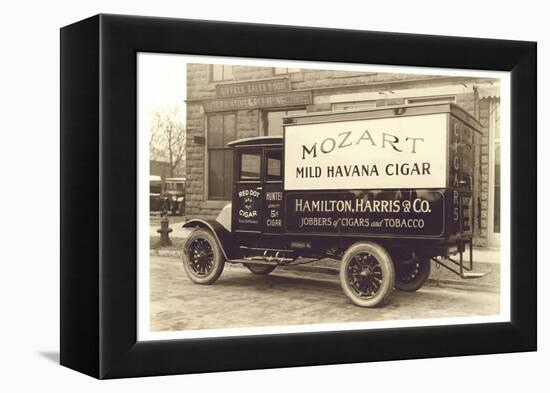 Mozart Mild Havana Cigar Truck-null-Framed Stretched Canvas