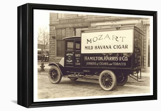 Mozart Mild Havana Cigar Truck-null-Framed Stretched Canvas