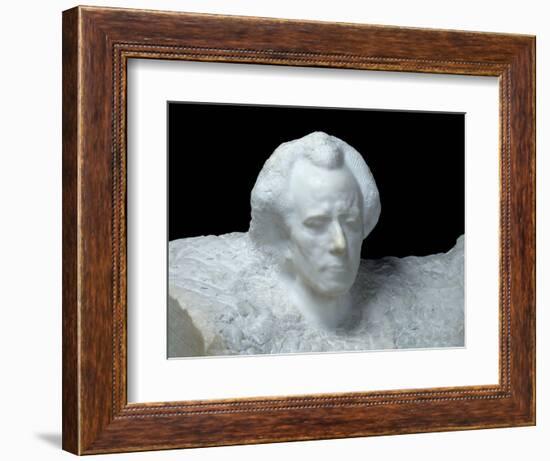 Mozart (Portrait of Gustav Mahler), 1911-Auguste Rodin-Framed Giclee Print