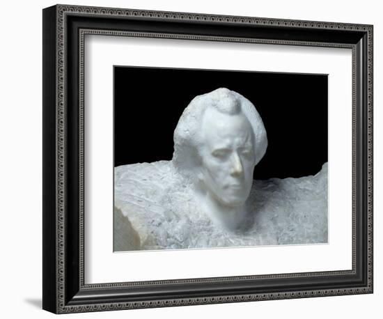 Mozart (Portrait of Gustav Mahler), 1911-Auguste Rodin-Framed Giclee Print