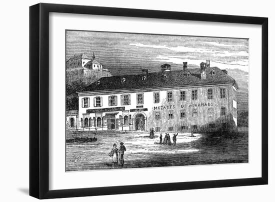 Mozart Salzburg Home-null-Framed Art Print