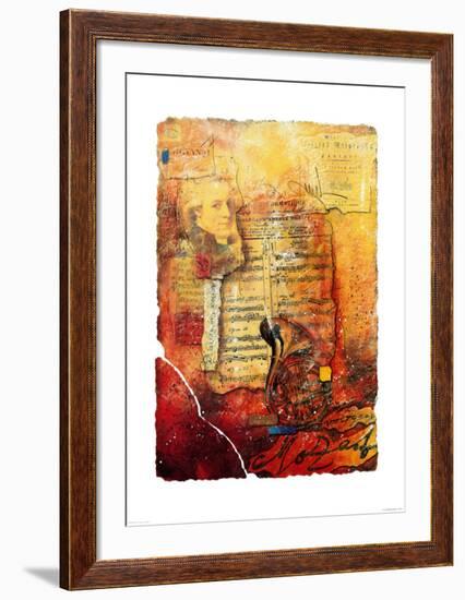 Mozart-P^ Klinge-Framed Art Print