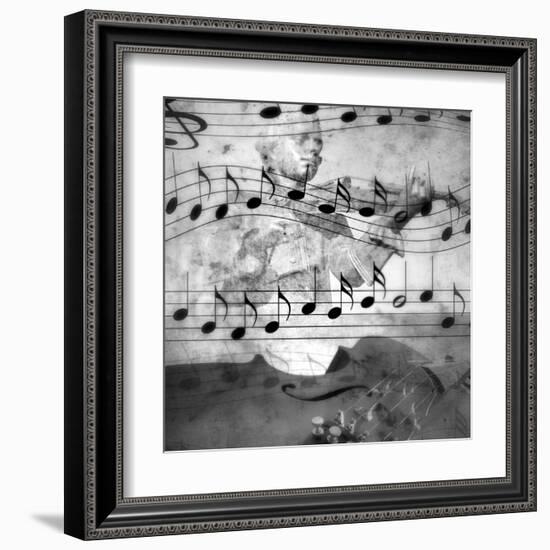 Mozart-Jean-François Dupuis-Framed Art Print