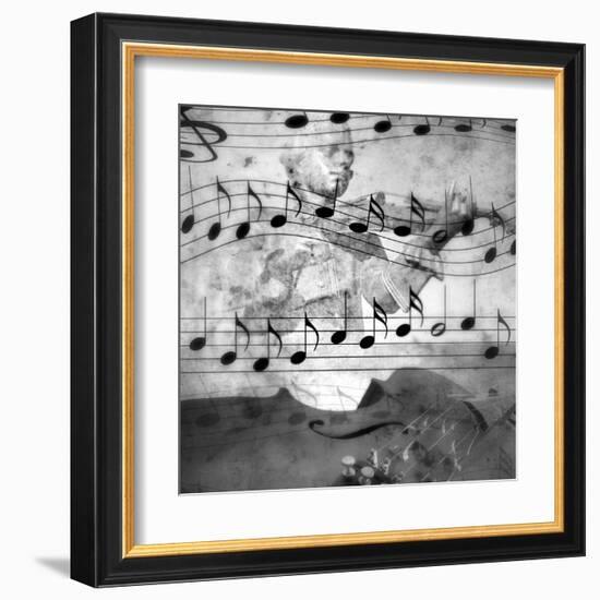 Mozart-Jean-François Dupuis-Framed Art Print