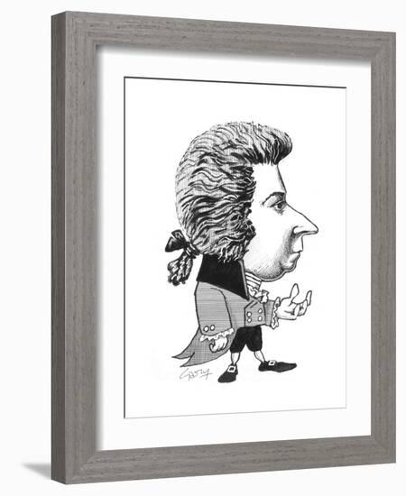 Mozart-Gary Brown-Framed Giclee Print