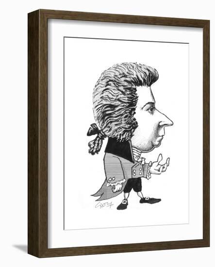 Mozart-Gary Brown-Framed Giclee Print