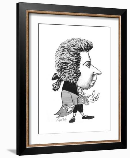 Mozart-Gary Brown-Framed Giclee Print