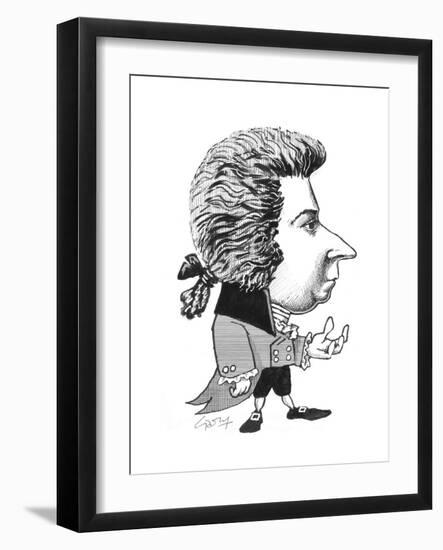 Mozart-Gary Brown-Framed Giclee Print