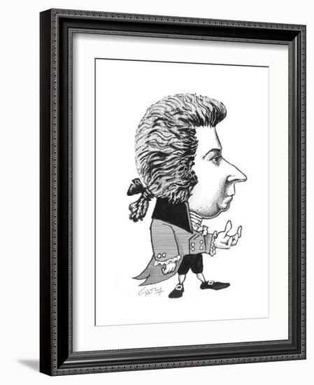 Mozart-Gary Brown-Framed Giclee Print