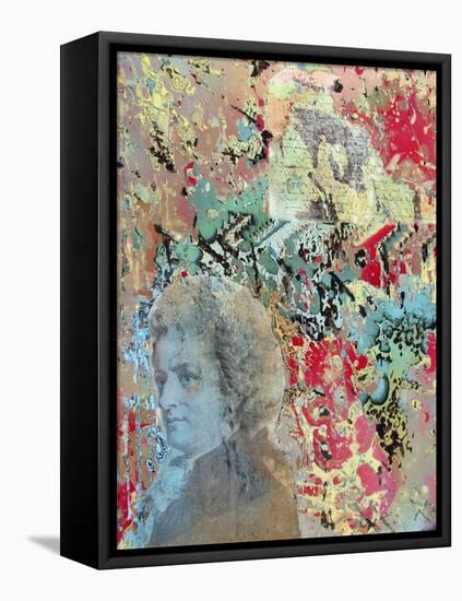 Mozart-Ricki Mountain-Framed Stretched Canvas