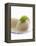 Mozzarella with Basil on Plastic Spoon-Marc O^ Finley-Framed Premier Image Canvas