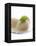 Mozzarella with Basil on Plastic Spoon-Marc O^ Finley-Framed Premier Image Canvas