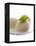 Mozzarella with Basil on Plastic Spoon-Marc O^ Finley-Framed Premier Image Canvas