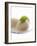 Mozzarella with Basil on Plastic Spoon-Marc O^ Finley-Framed Photographic Print