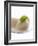 Mozzarella with Basil on Plastic Spoon-Marc O^ Finley-Framed Photographic Print