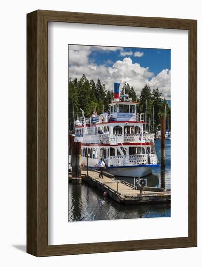 MPV Constitution paddlewheeler, Vancouver, British Columbia, Canada-Stefano Politi Markovina-Framed Photographic Print