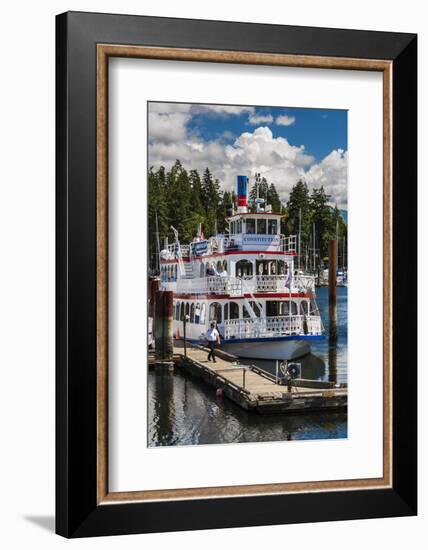 MPV Constitution paddlewheeler, Vancouver, British Columbia, Canada-Stefano Politi Markovina-Framed Photographic Print