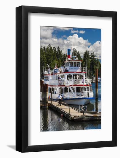 MPV Constitution paddlewheeler, Vancouver, British Columbia, Canada-Stefano Politi Markovina-Framed Photographic Print