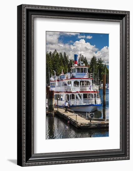 MPV Constitution paddlewheeler, Vancouver, British Columbia, Canada-Stefano Politi Markovina-Framed Photographic Print