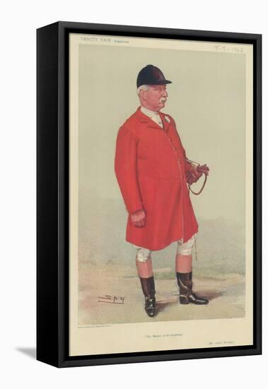 Mr Albert Brassey-Sir Leslie Ward-Framed Premier Image Canvas