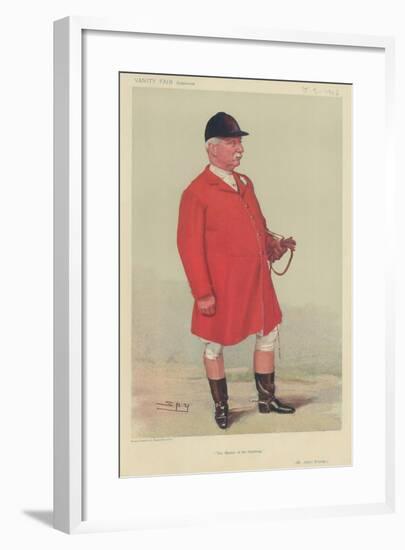 Mr Albert Brassey-Sir Leslie Ward-Framed Giclee Print