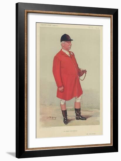 Mr Albert Brassey-Sir Leslie Ward-Framed Giclee Print