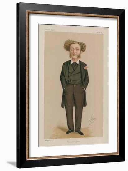 Mr Albert Grant Mp; Leicester Square; 21 February 1874; Vanity Fair; Cartoon-Carlo Pellegrini-Framed Giclee Print